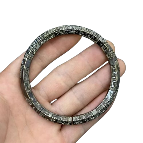 Hand Carved Retro Bracelet