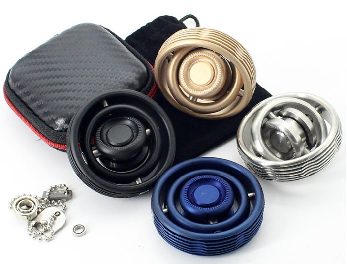 EDC Metal Fingertip Gyro Decompression Toy