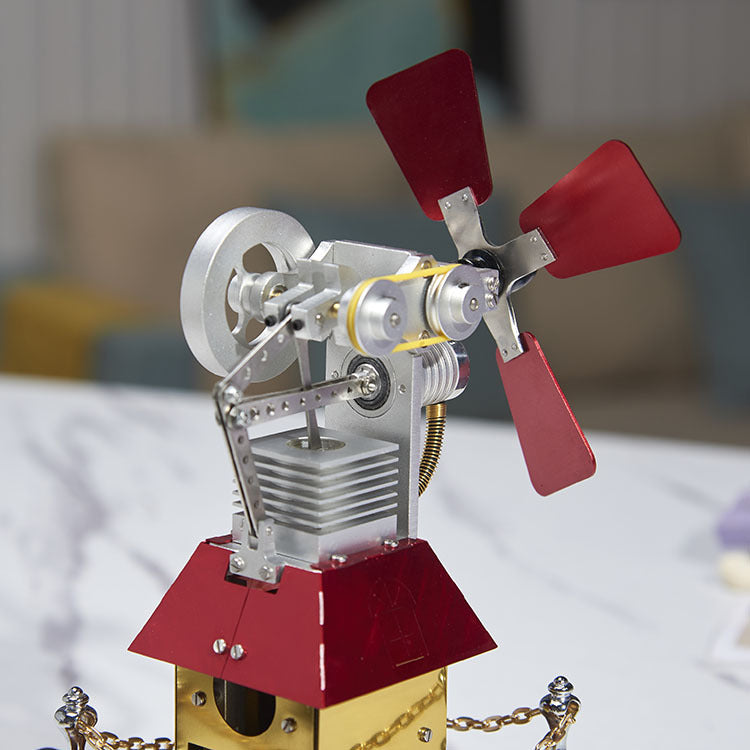 Stirling Engine Model External Combustion Heat Engine