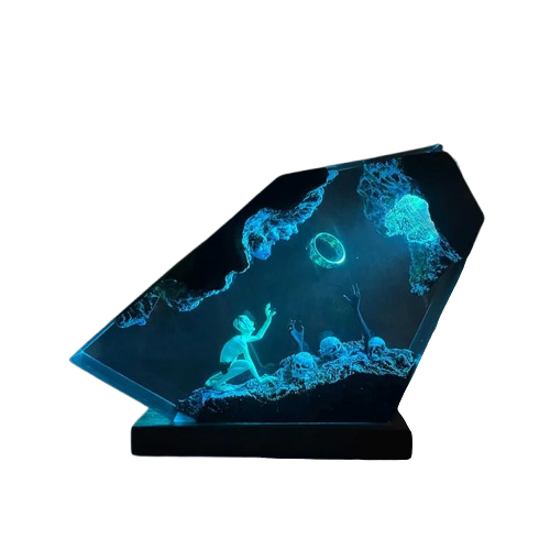 Dark Lord Halloween Power Ring Night Light