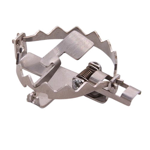 Mini Stainless Steel Mouse Trap Keychain