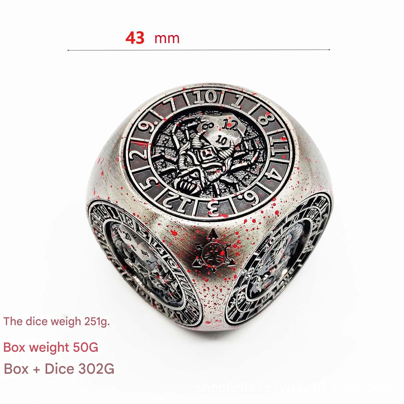 7 in 1 DND Spinning Dice