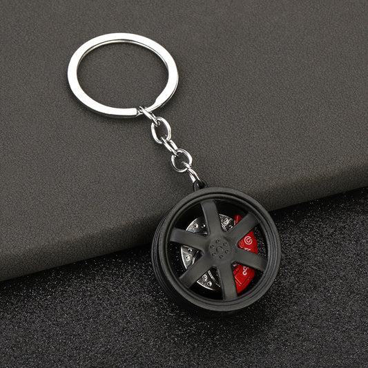 Car Wheel Keychain