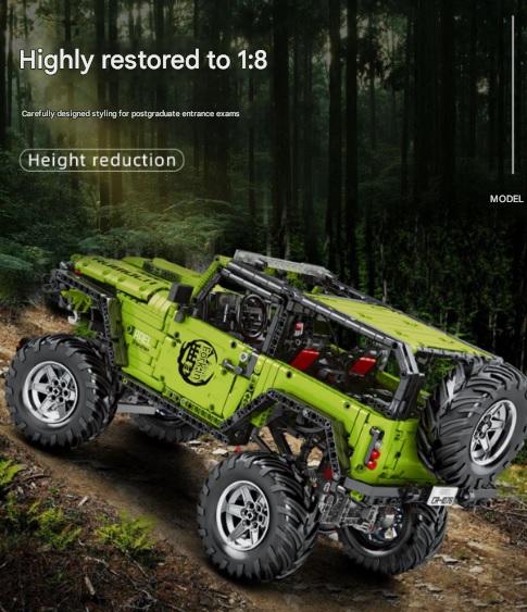 J902 Wrangler Robin Hood Building Blocks Assembly Model Kit