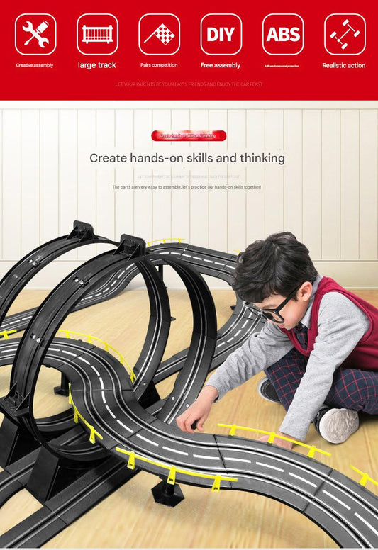 Double Remote Control Track Racing Car Set