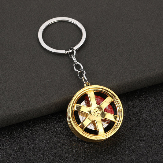 Car Wheel Keychain