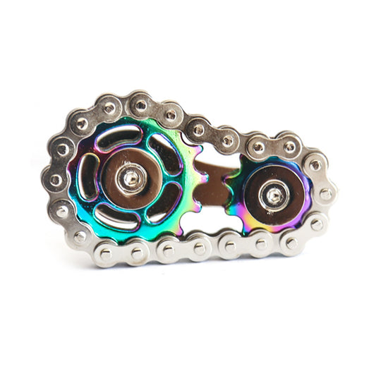 Bicycle Chain Fingertip Gyro Stress Relief Toy