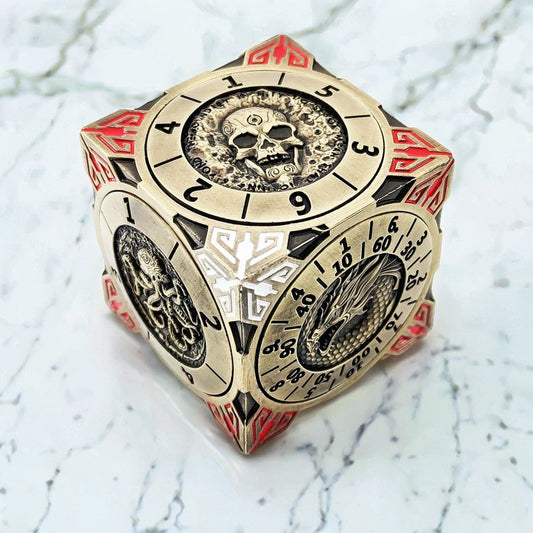 7 in 1 Six Sided Rotating Dnd Dice Set
