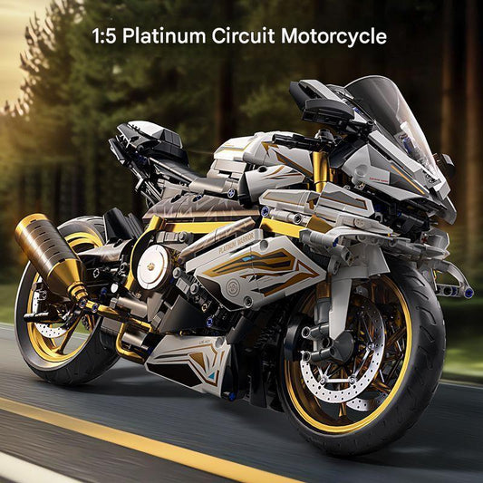 BMW Mechanical Racing Motorcycle Building Blocks Set