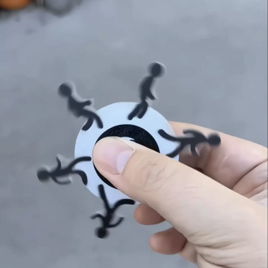Stickman Fingertip Gyro Stress Relief Toy
