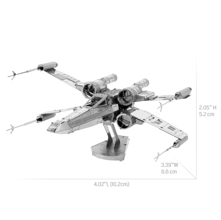 DIY X-Wing Fighter 3D Metal Puzzle Model