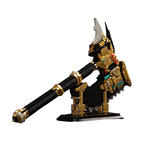 JD122 Chainsaw Axe Building Block Set