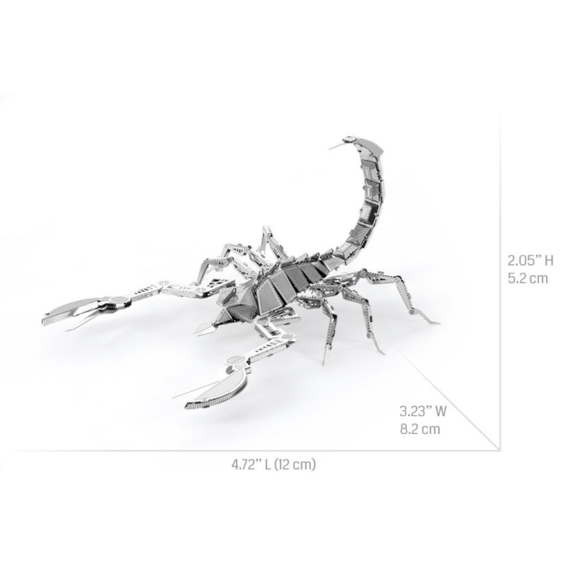 DIY Scorpion 3D Metal Puzzle Model