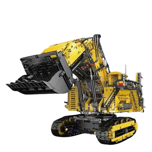 Yuxing 17070 Excavator Building Blocks Set