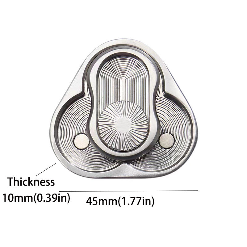 Triangle Rotary Push Card Fingertip Toy