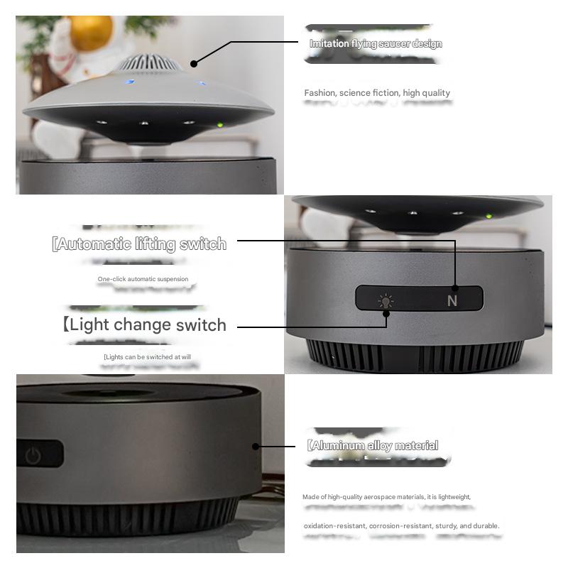 Automatic Lifting Magnetic Levitation Bluetooth Speaker