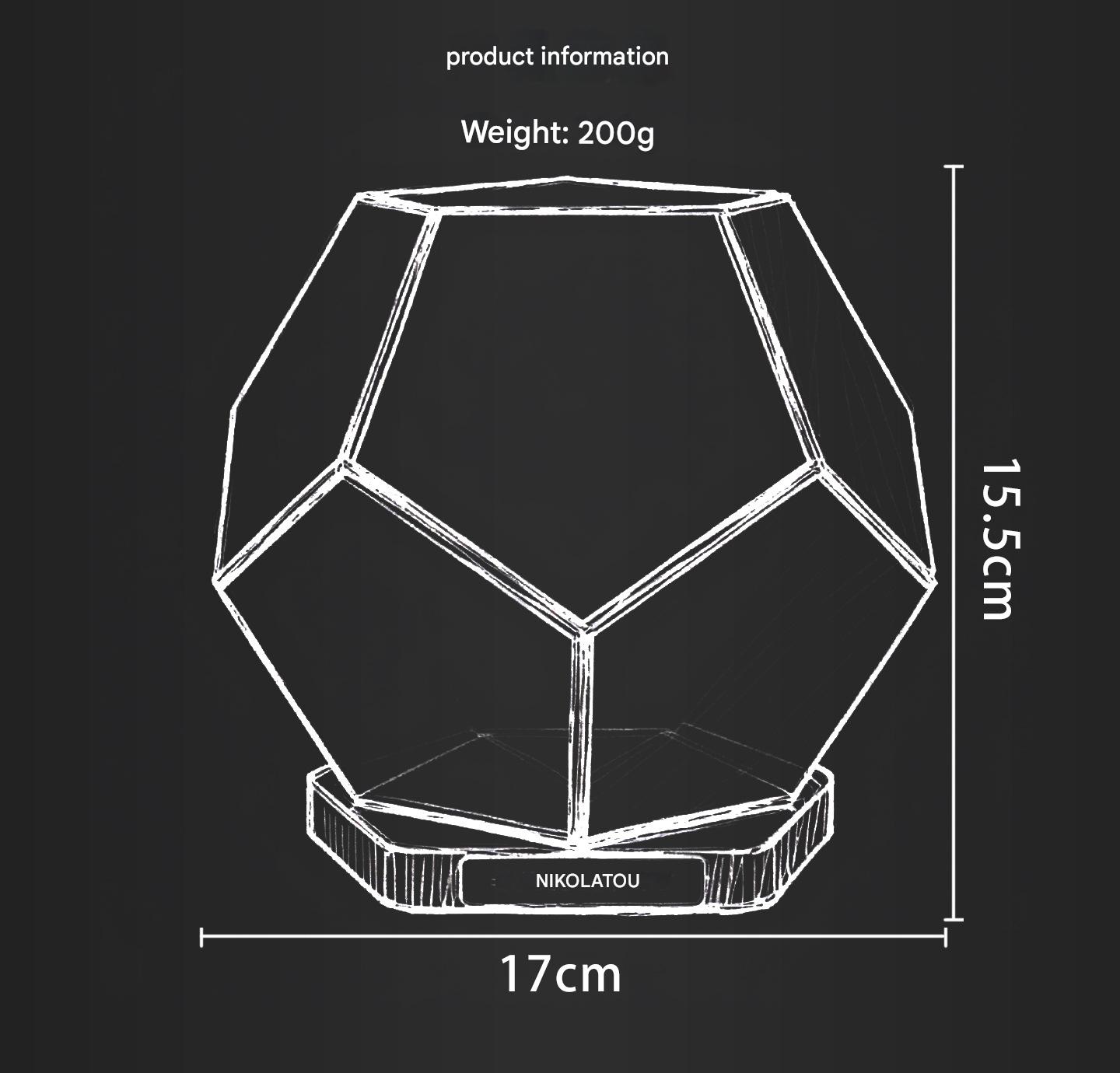 NIKOLATOY Cosmic Cube Multimedia Abyss Lamp