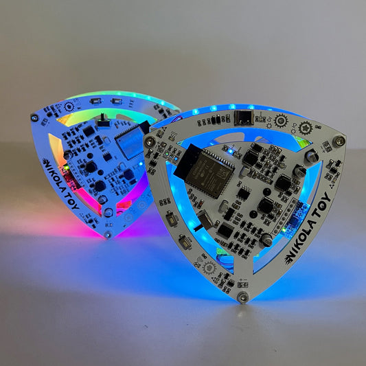 Self-Balancing Lalo Triangle High-Tech LED Gyro