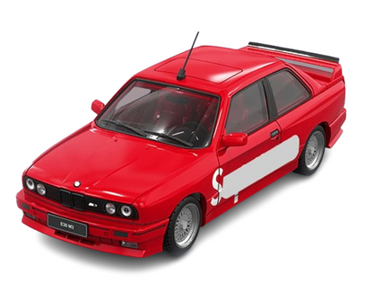 1/64 E30 Supreme Open Top Alloy Car Model