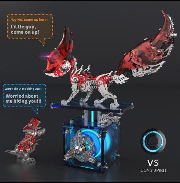 Fox 3D Metal Assembly Puzzle Kit