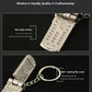 Mini Mobile Phone Flip-Top Rotating Keychain