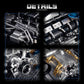 Y15002 V8  Car Engine Building Blocks Set