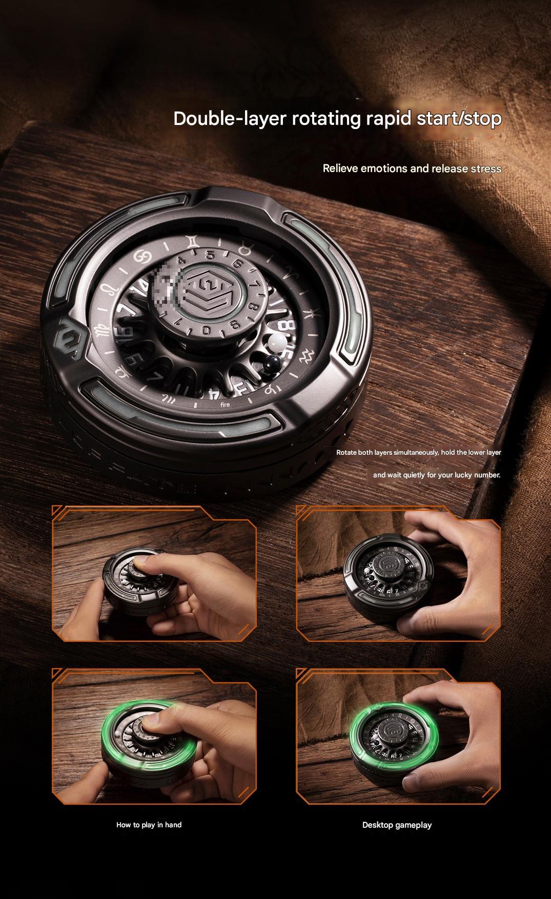 Fingertip Decision Making Spinner Decompression Toy