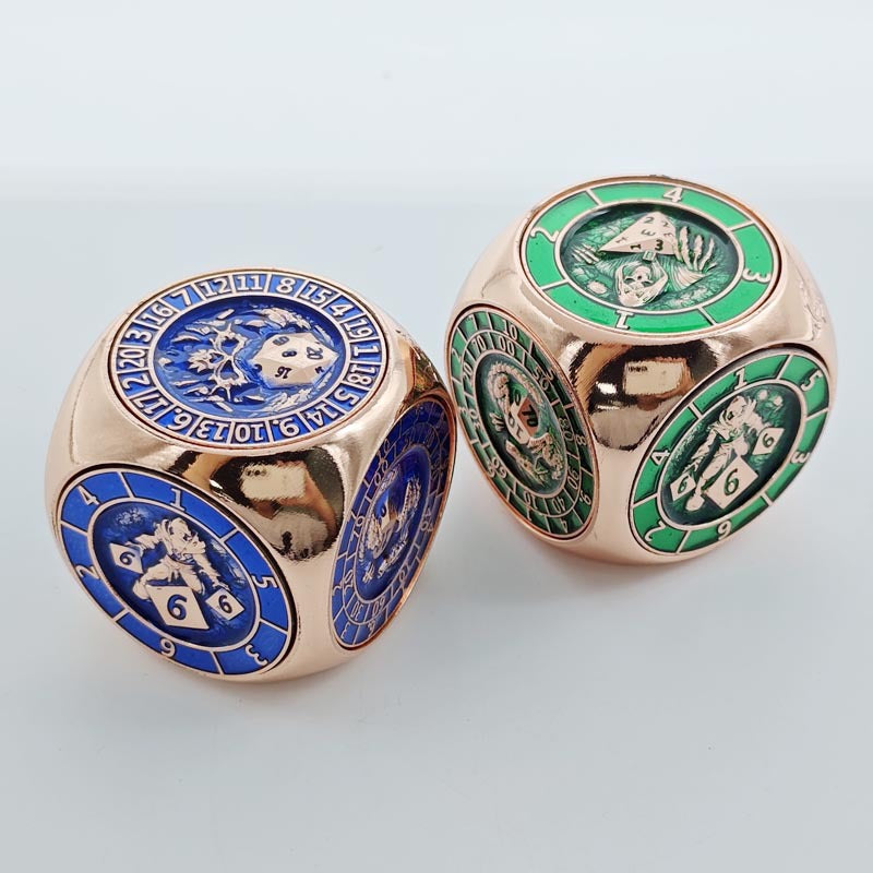 7 in 1 DND  Spinning Dice