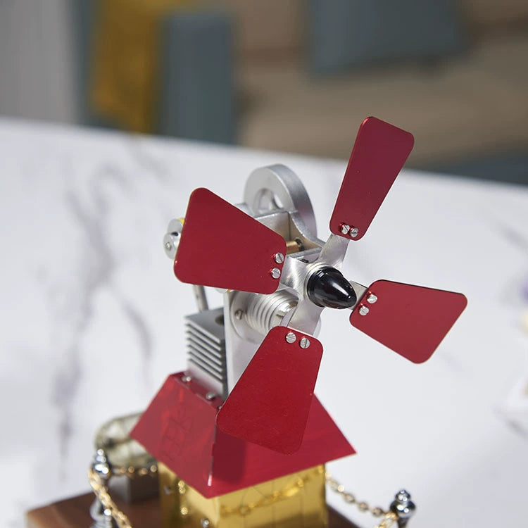 Stirling Engine Model External Combustion Heat Engine