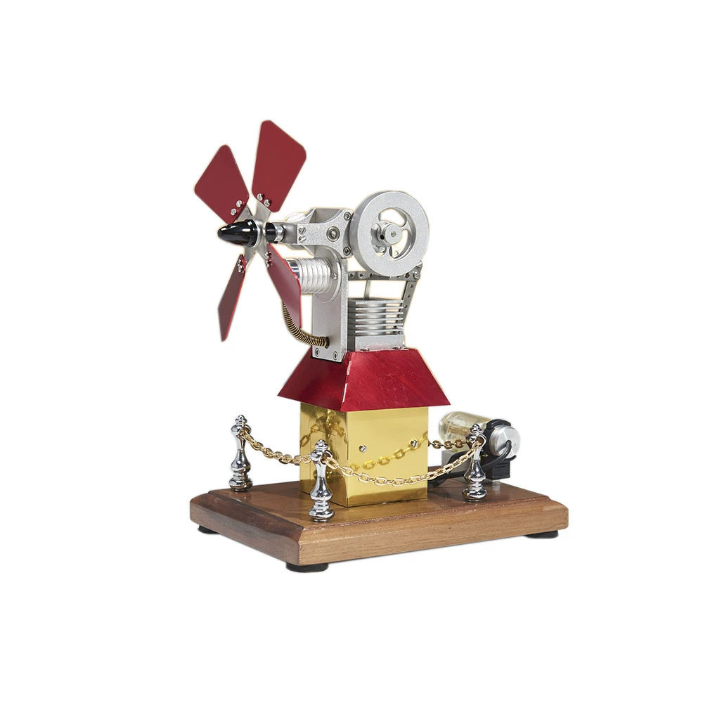 Stirling Engine Model External Combustion Heat Engine