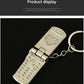 Mini Mobile Phone Flip-Top Rotating Keychain