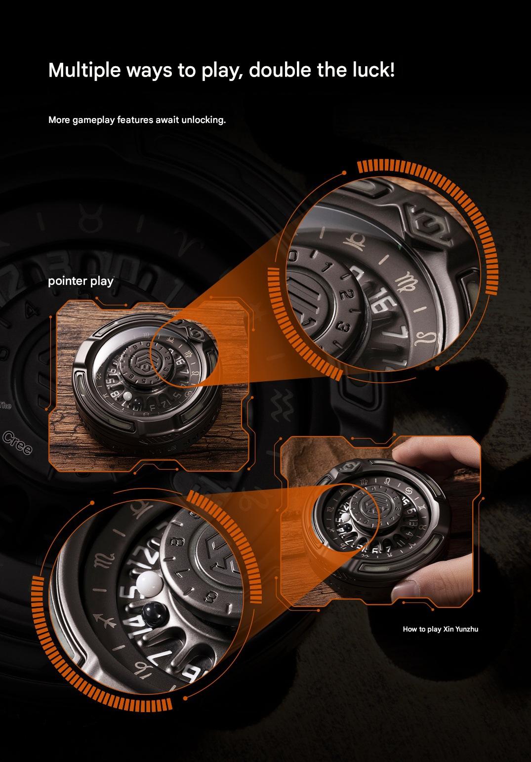 Fingertip Decision Making Spinner Decompression Toy