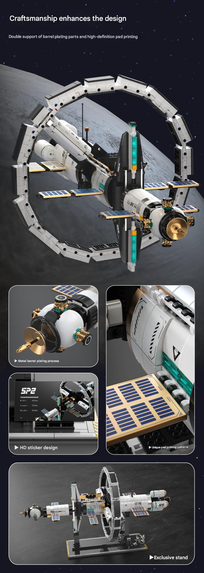 T5006  Space Exploration Station Building Blocks Set