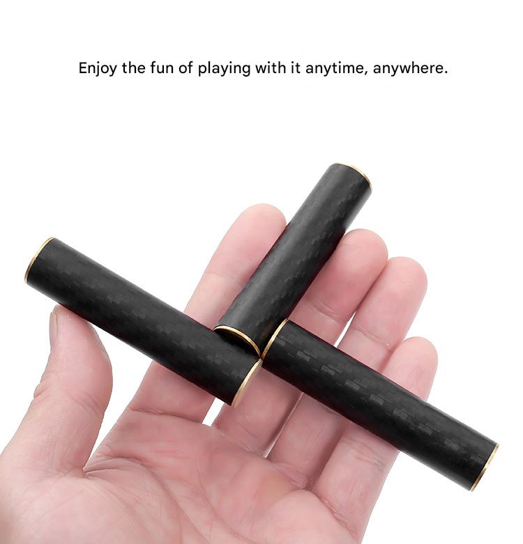 Carbon Fiber Magnetic Stick Fingertip Spinner Decompression Toy