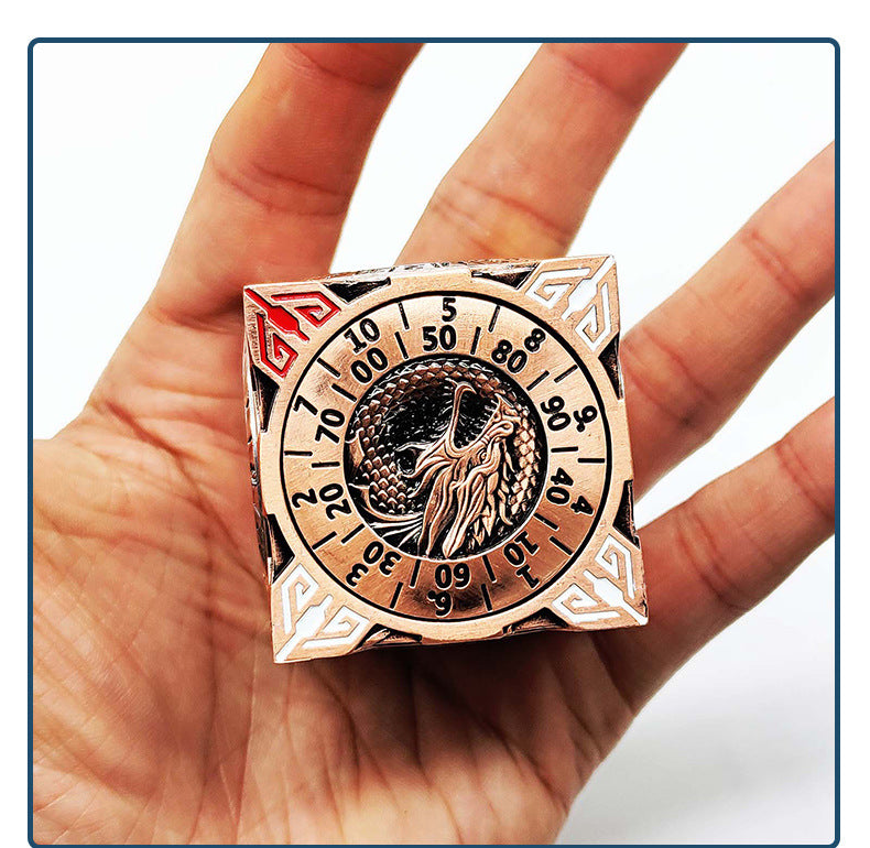 7 in 1 Six Sided Rotating Dnd Dice Set