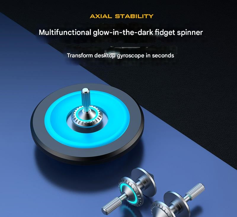 Starry Sky Luminous Finger Fidget Spinner
