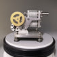 Power Rocker Metal Mechanical Heat Arm Stirling Engine Model