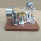 Stirling Engine Model Power Music Box