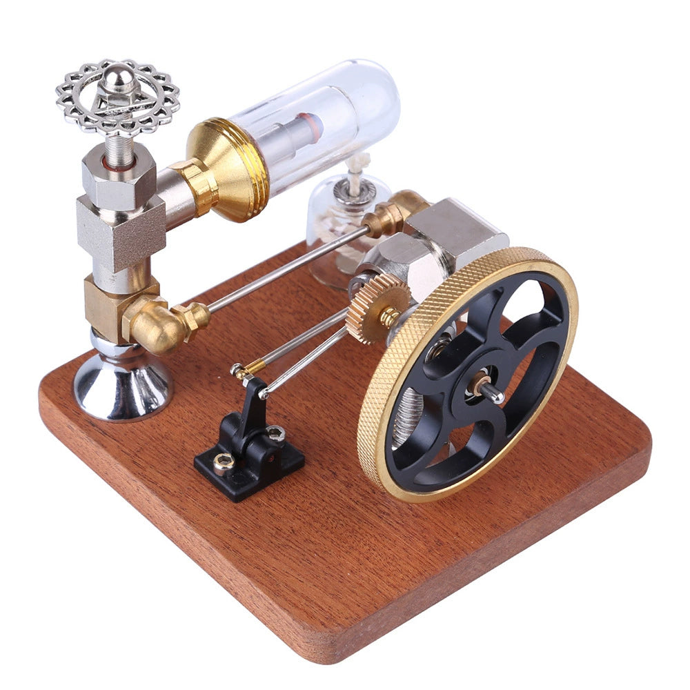 Power Stirling External Combustion Metal Mechanical Engine Model