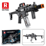 77025 MCX Assault Rifle Assembly Building Blocks Model Kit