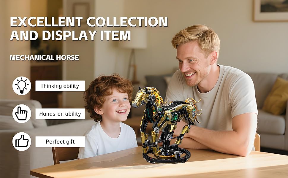 13088 Mechanical Horse Building Block Set