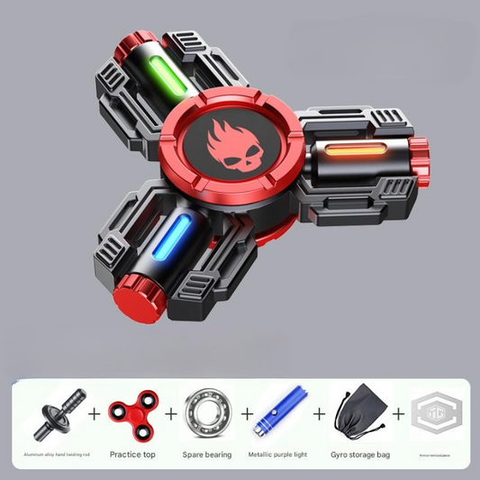 LED Alloy Fidget Finger Spinner
