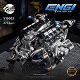 Y15002 V8  Car Engine Building Blocks Set