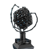 Mystery Black Box Mechanical Puzzle Building Blocks Model with Display Stand