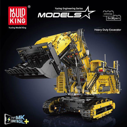 Yuxing 17070  Excavator Building Blocks Set