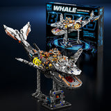 Meiji 13059 mechanical whale Shark Building Blocks Set