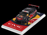 1:64 Honda Civic Red Bull Alloy Car Model With Doll