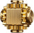 Metal  Fingertip Gyro Stress Relief Decompression Toy