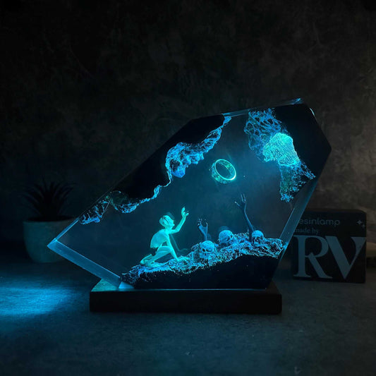 Dark Lord Halloween Power Ring Night Light