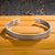 Vintage Woven Heart Sutra Open Bracelet